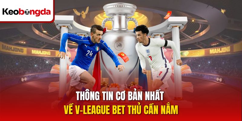 Thông tin cơ bản nhất về V-League bet thủ cần nắm
