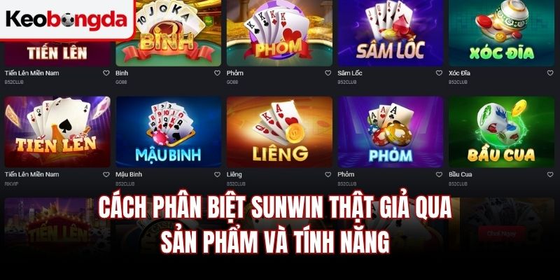 Cách phân biệt Sunwin thật giả qua sản phẩm và tính năng